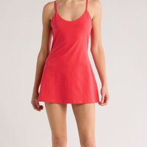 Abound Red Mini A-Line Dress